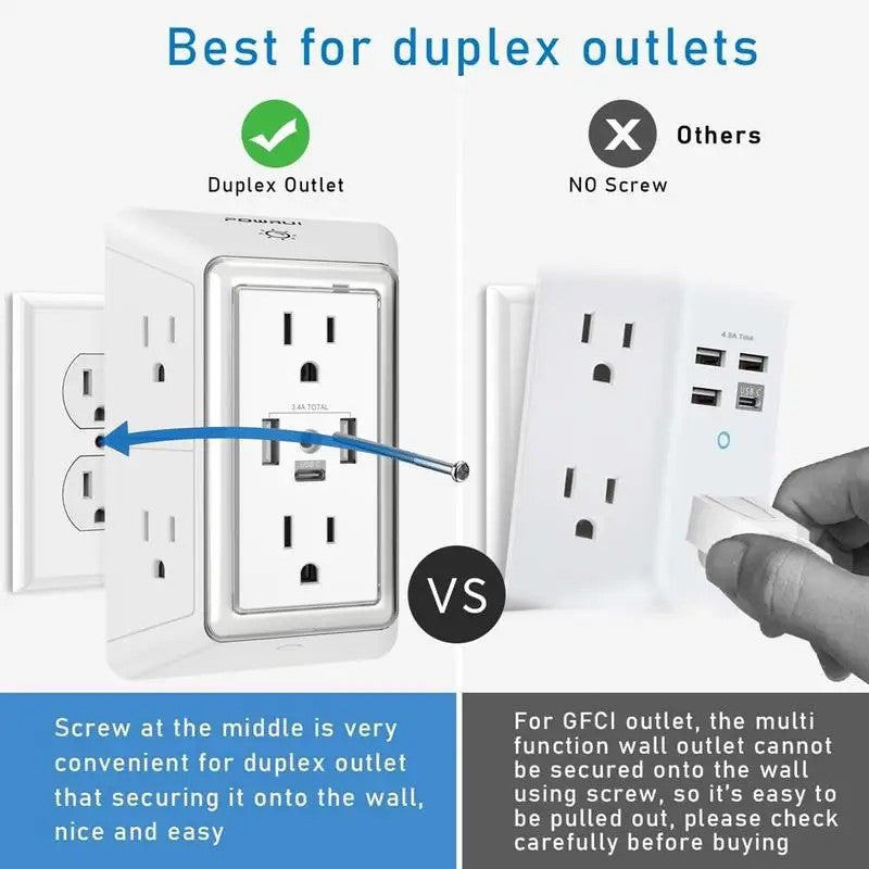 multi plug outlet